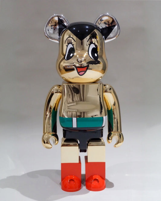 Bearbrick 1000% Astro Boy Chrome